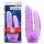 Podwójne dildo Hi Rubber fioletowe PVC 25 cm